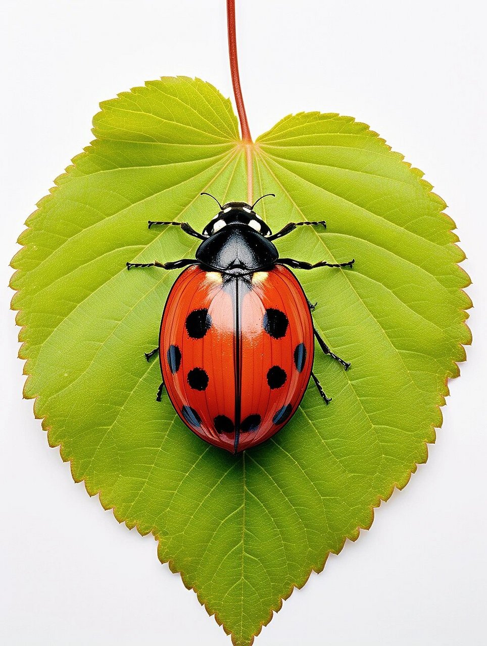 绘画素材||昆虫篇,可爱的七星瓢虫!