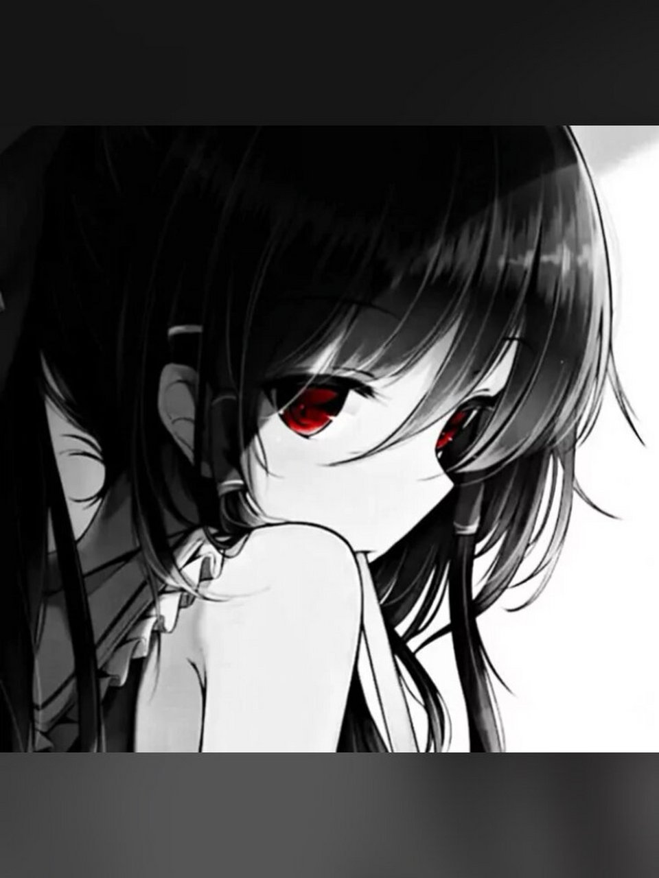 霸气女生头像动漫  黑暗系列