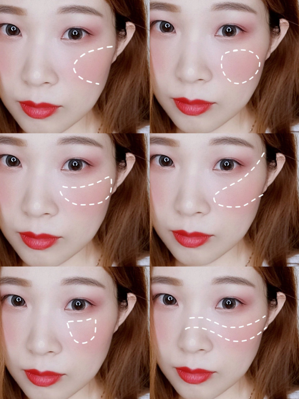 六种画腮红手法详解丨新手腮红教程 腮红作为妆容重要的一部分,可以