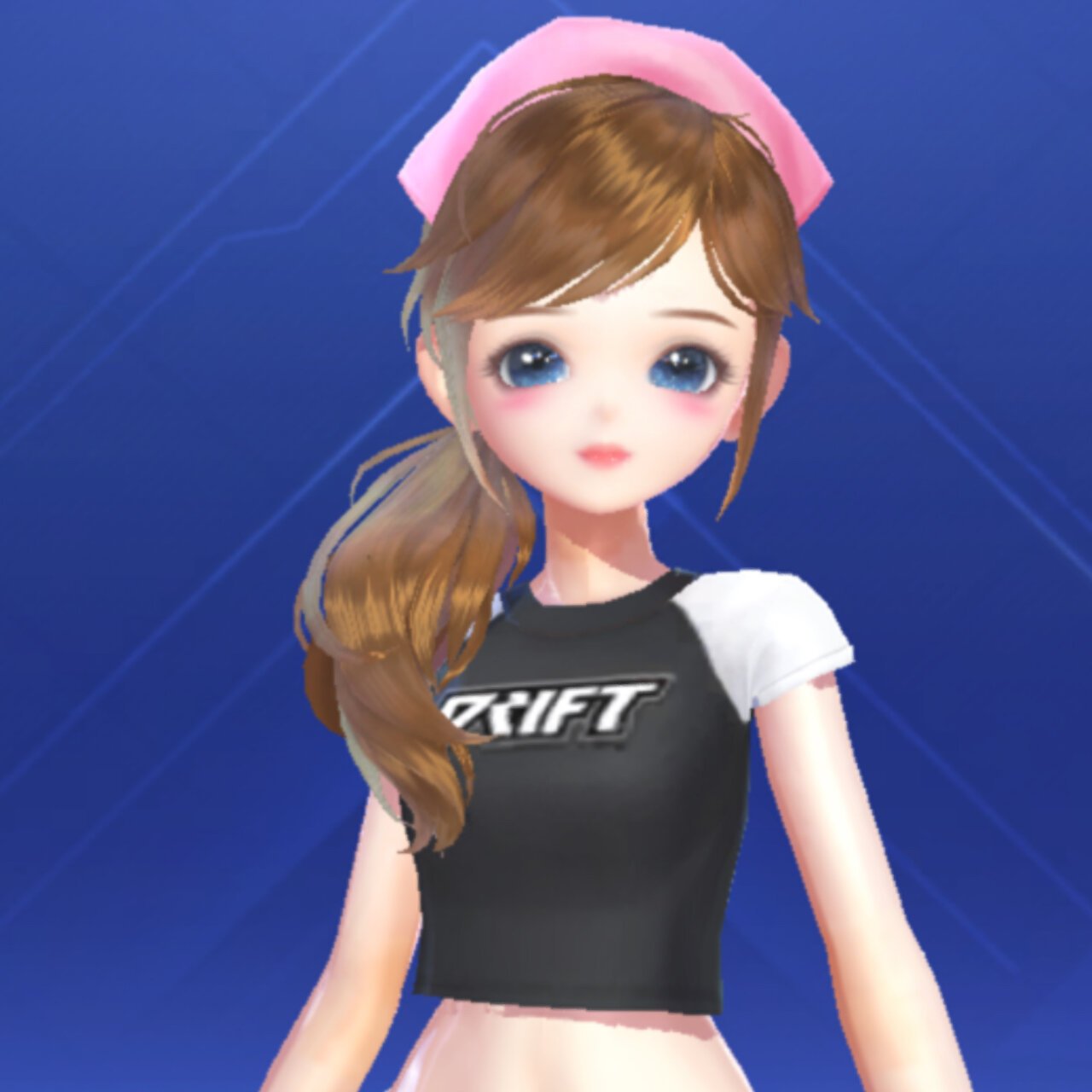 qq飞车捏脸 甜美气质少女脸 	 非常百搭 	 喜欢的宝宝私我哦( 06