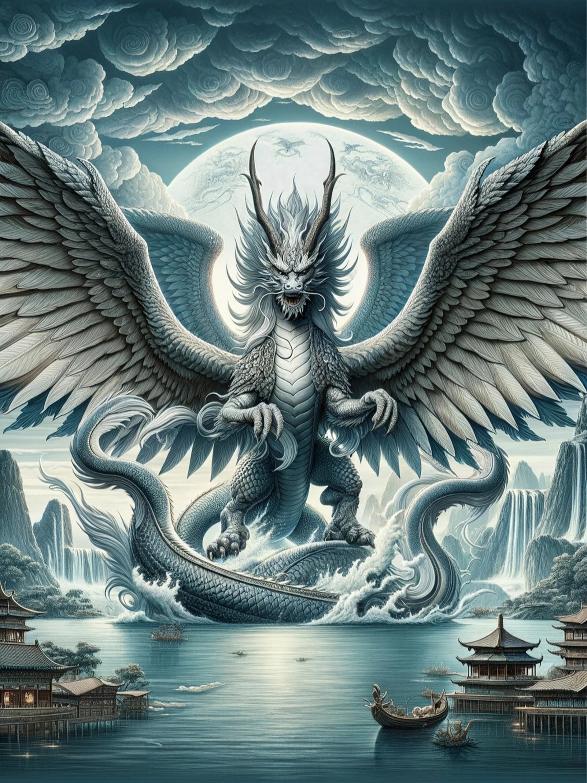 山海经异兽‖白泽‖应龙