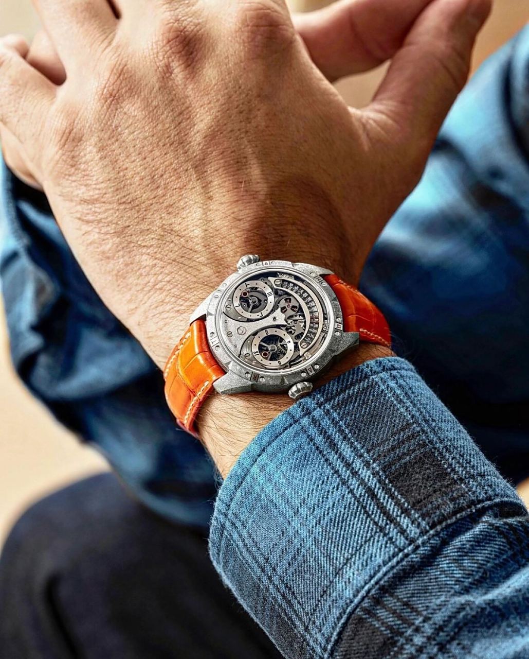 切金小丑腕表火星版 俄罗斯独立制表大师康斯坦丁·切金(konstantin