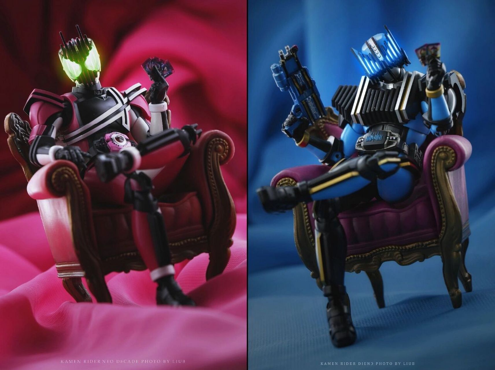 假面骑士decade & diend 真骨雕 喜欢可以点赞关注收藏 每日分享本人