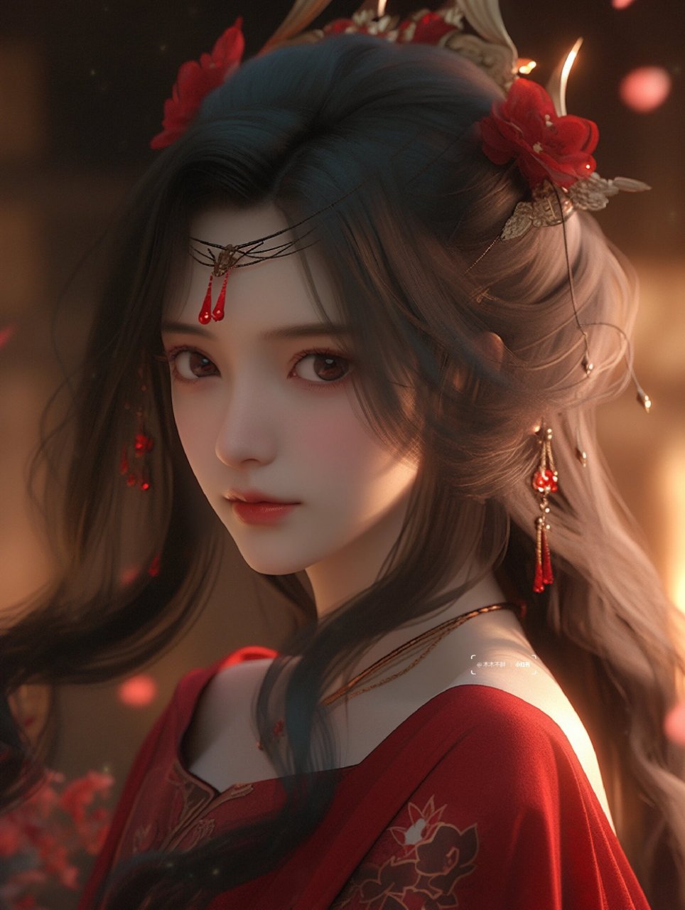 汉服|原创古风美女壁纸头像|国风高清壁纸