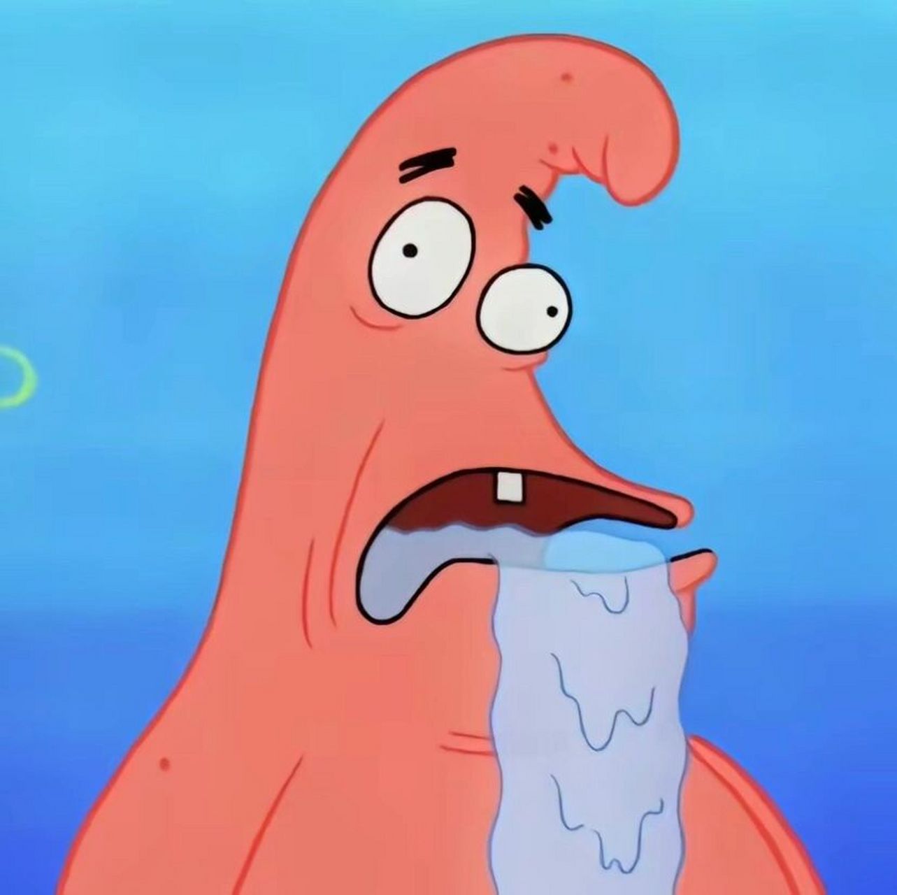 求派大星的弱智表情包 呜呜呜呜呜啊啊啊啊啊的这种