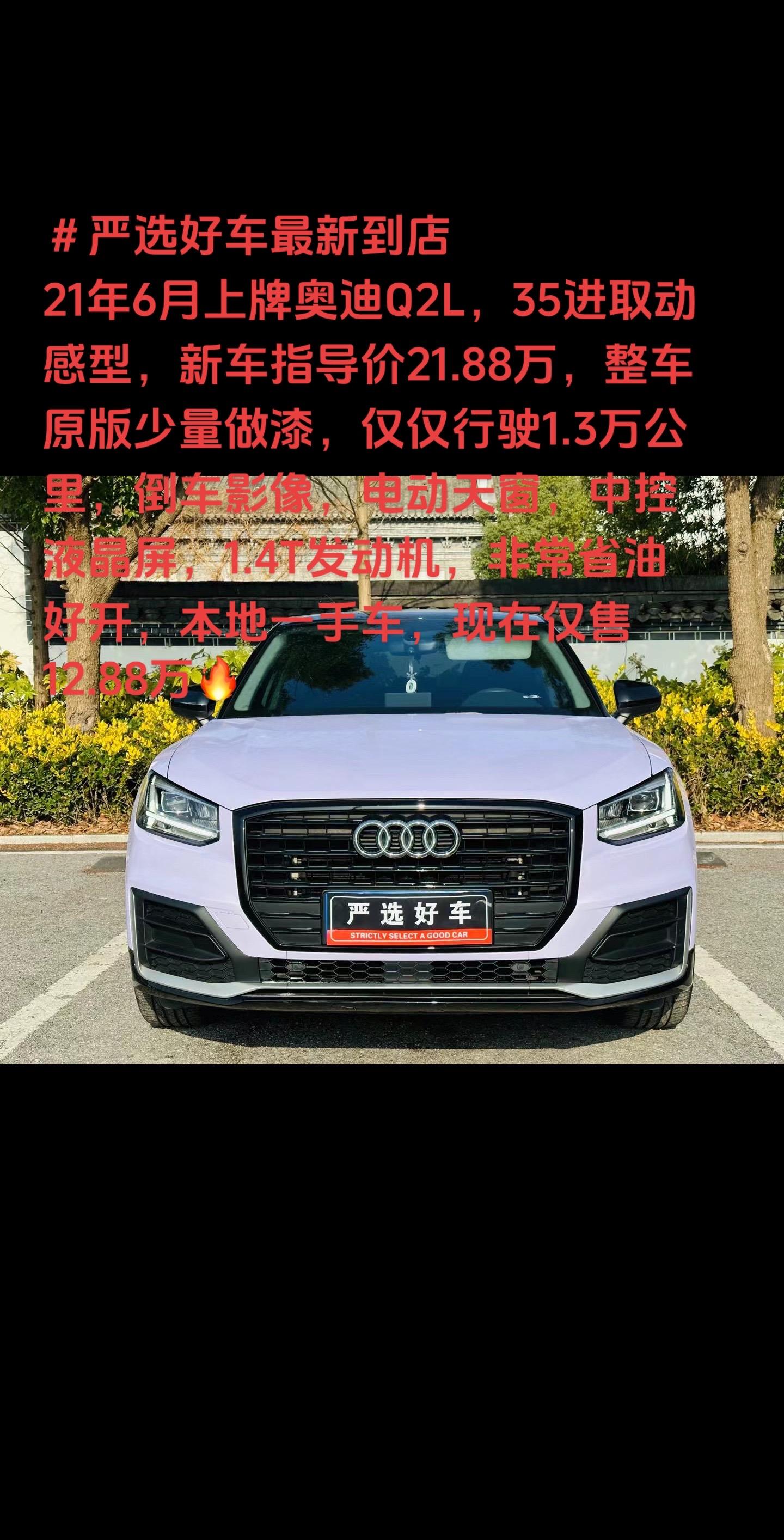 奥迪q2l时尚动感型配置图片