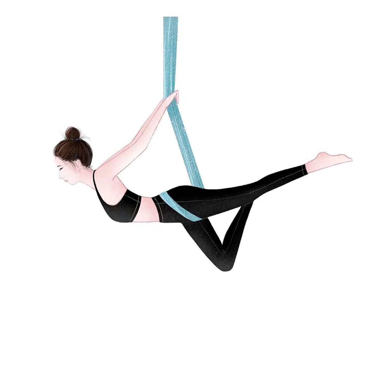 瑜伽头像 第二弹| 空中瑜伽头像 | 瑜伽体式 头像分享 | 练瑜伽从更换