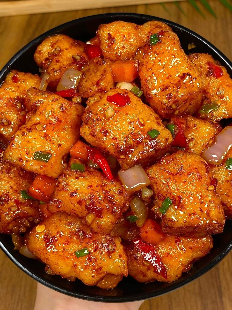 喜欢吃虾滑的姐妹快来试试这道铁板虾滑!