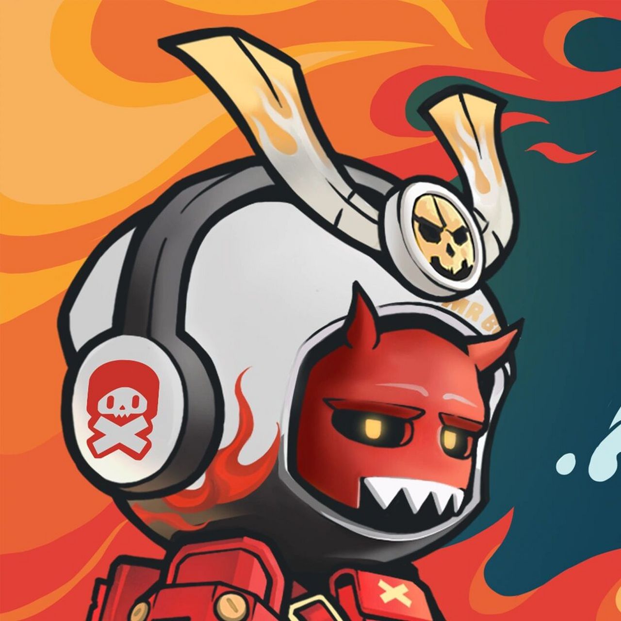 潮玩上新|mr.bone 祝融 玄冥头像福利97 - mr.