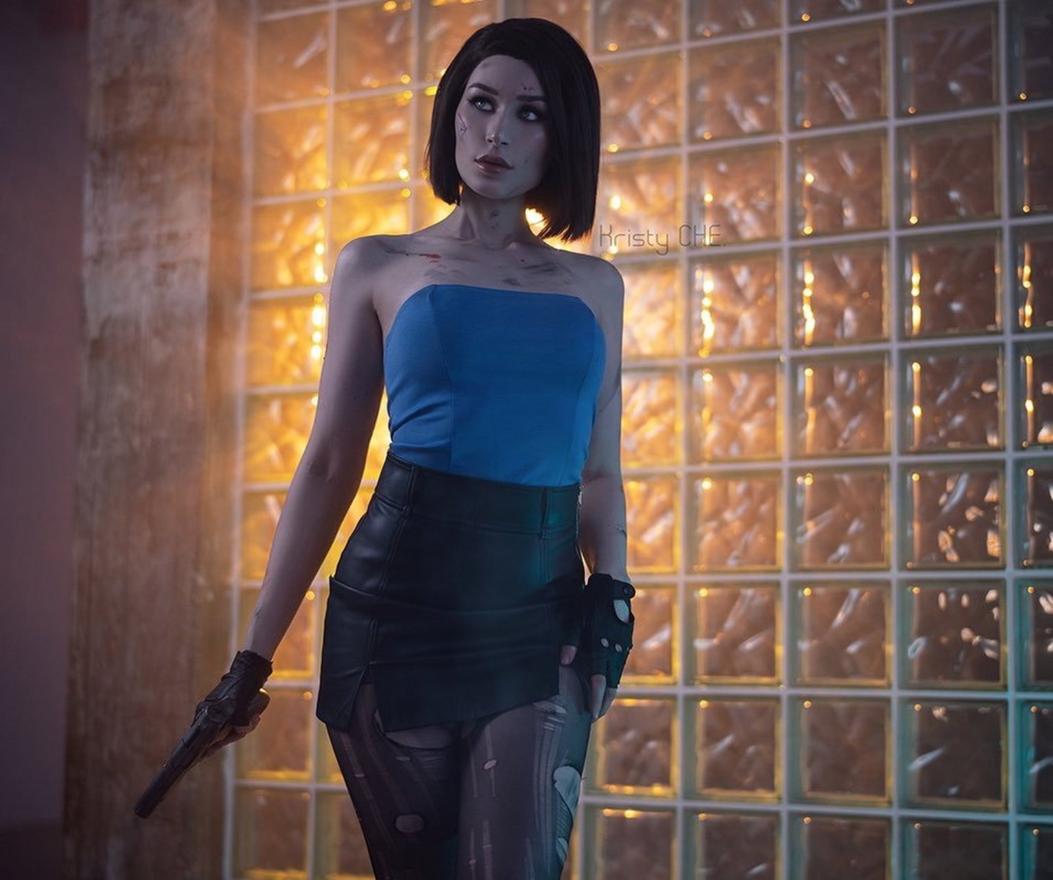 吉尔·瓦伦丁 经典造型cosplay(x:kristy_che)