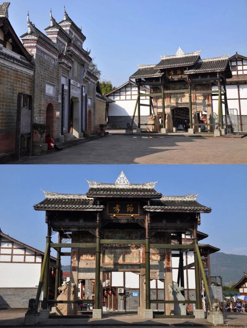 巴中平昌白衣镇始建于秦汉时期,明崇祯年间建佛寺白衣庵,地名故称