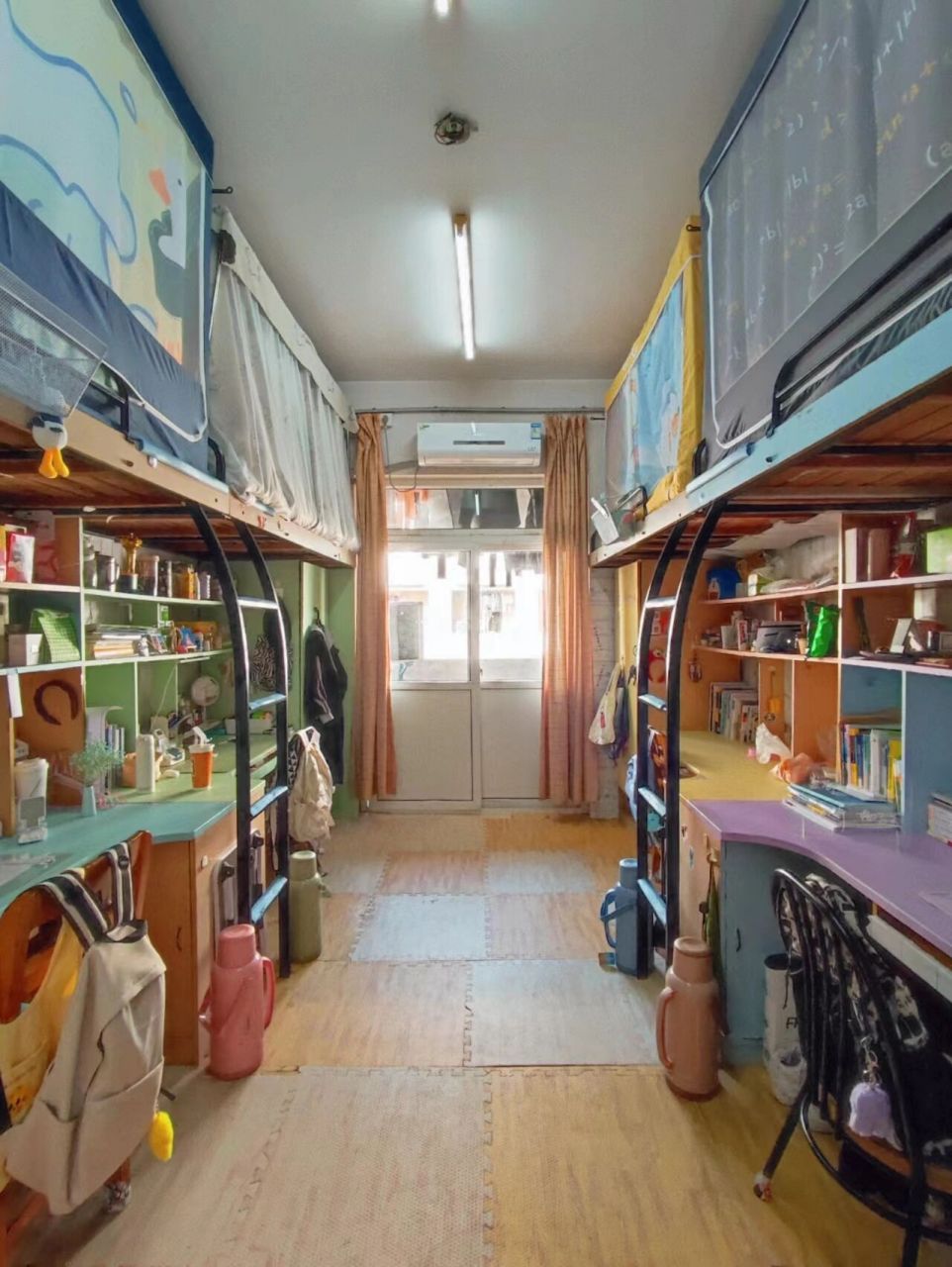 合工大新生来看～学姐教你怎么打扮宿舍 :前情提要: 我们宿舍住的是