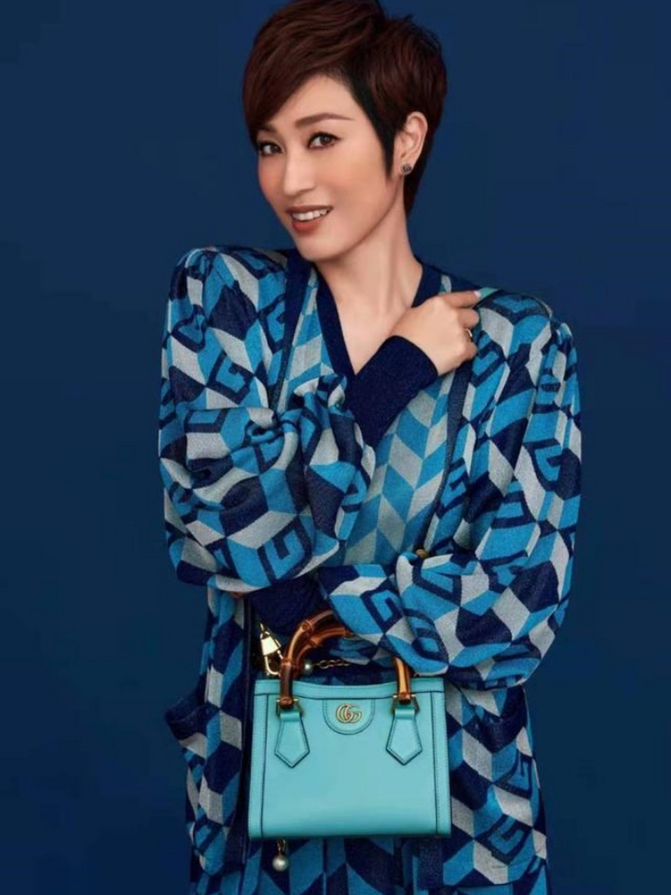 陈法蓉短发图片 陈法蓉是一位极具个性和魅力的女演员