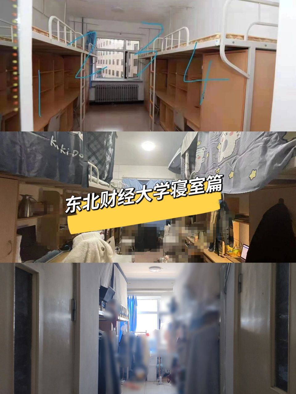 东北财经大学寝室长这样! 最近很多人私信我寝室给大家安排上了!