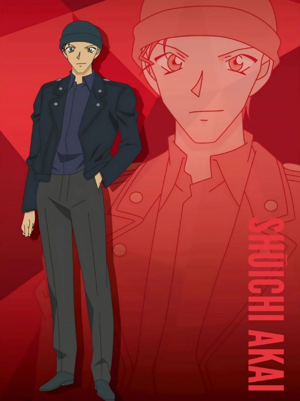 壁纸|新兰&柯哀&赤安&柯基&京极真