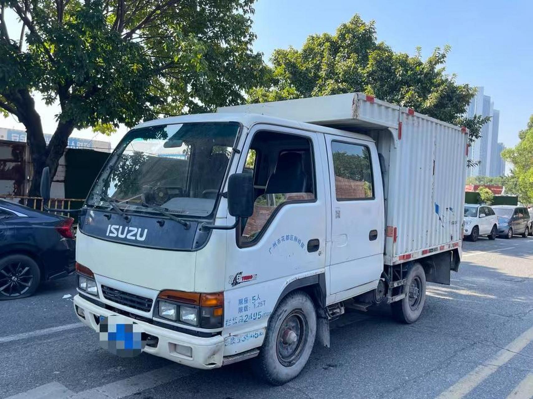 柴油1万多元包过户2012年8月,五十铃-双排座货车,液压方向助力,粤a户