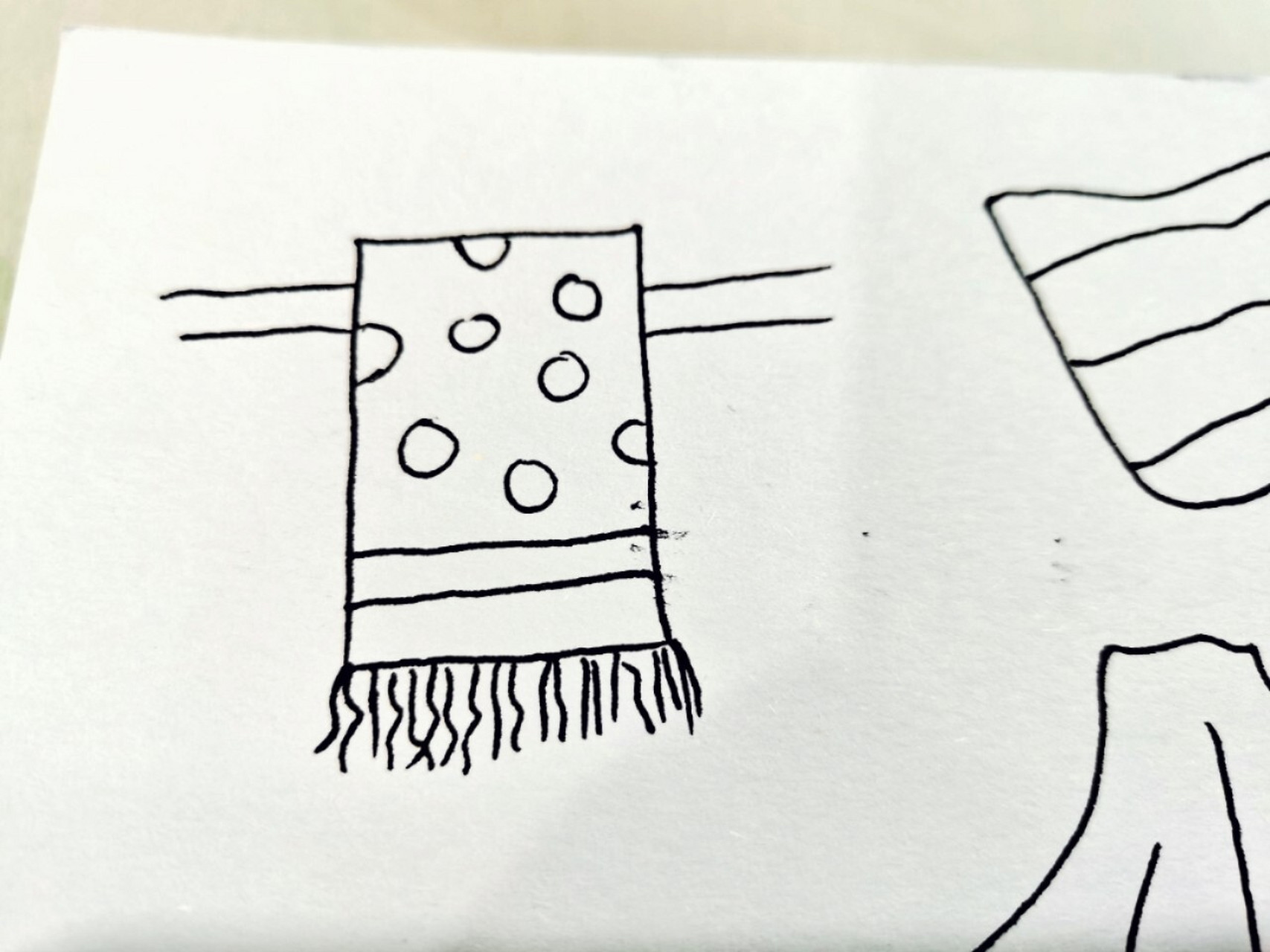 幼师day203---简笔画:毛巾 各种各样的毛巾哦