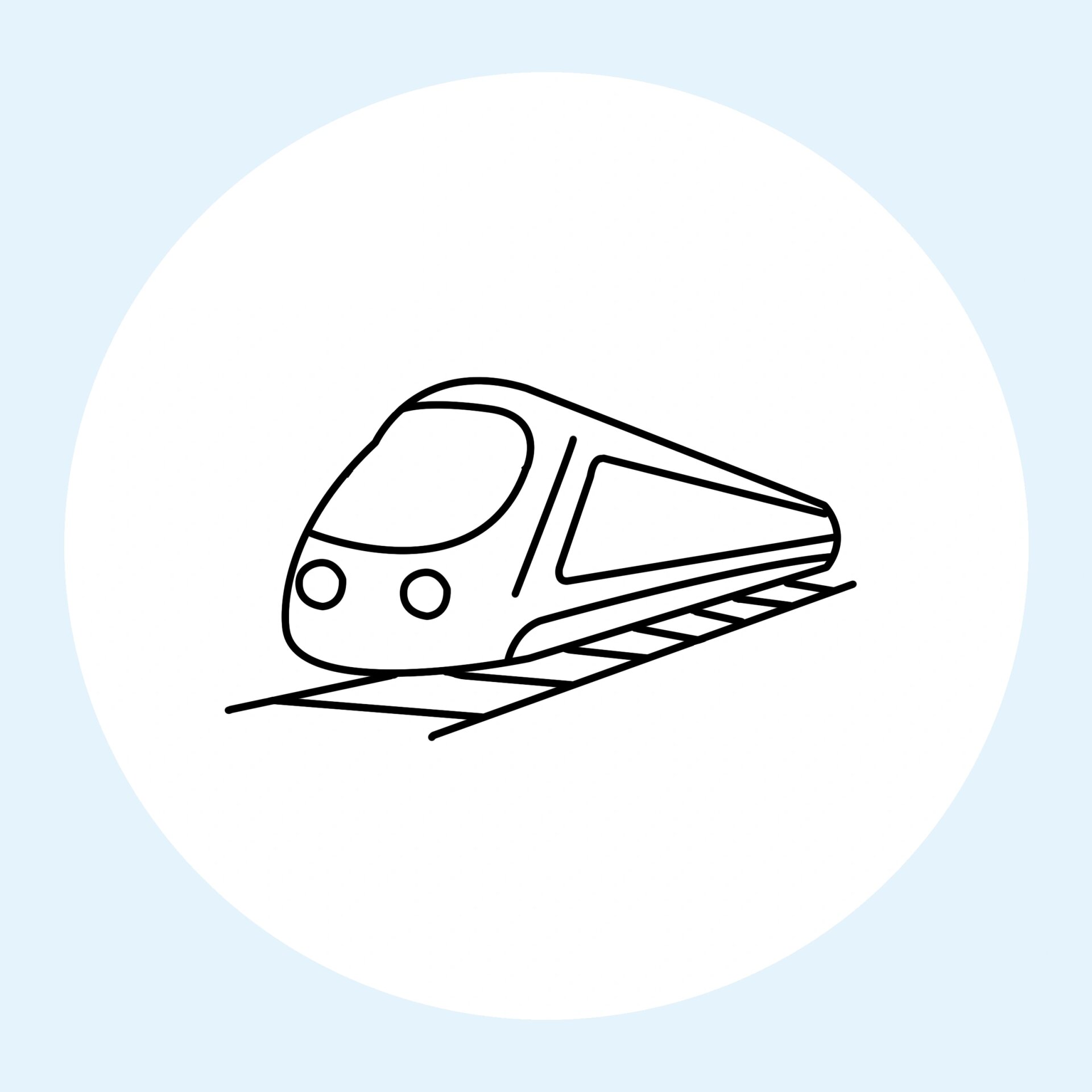 简笔画教程分享一交通工具系列