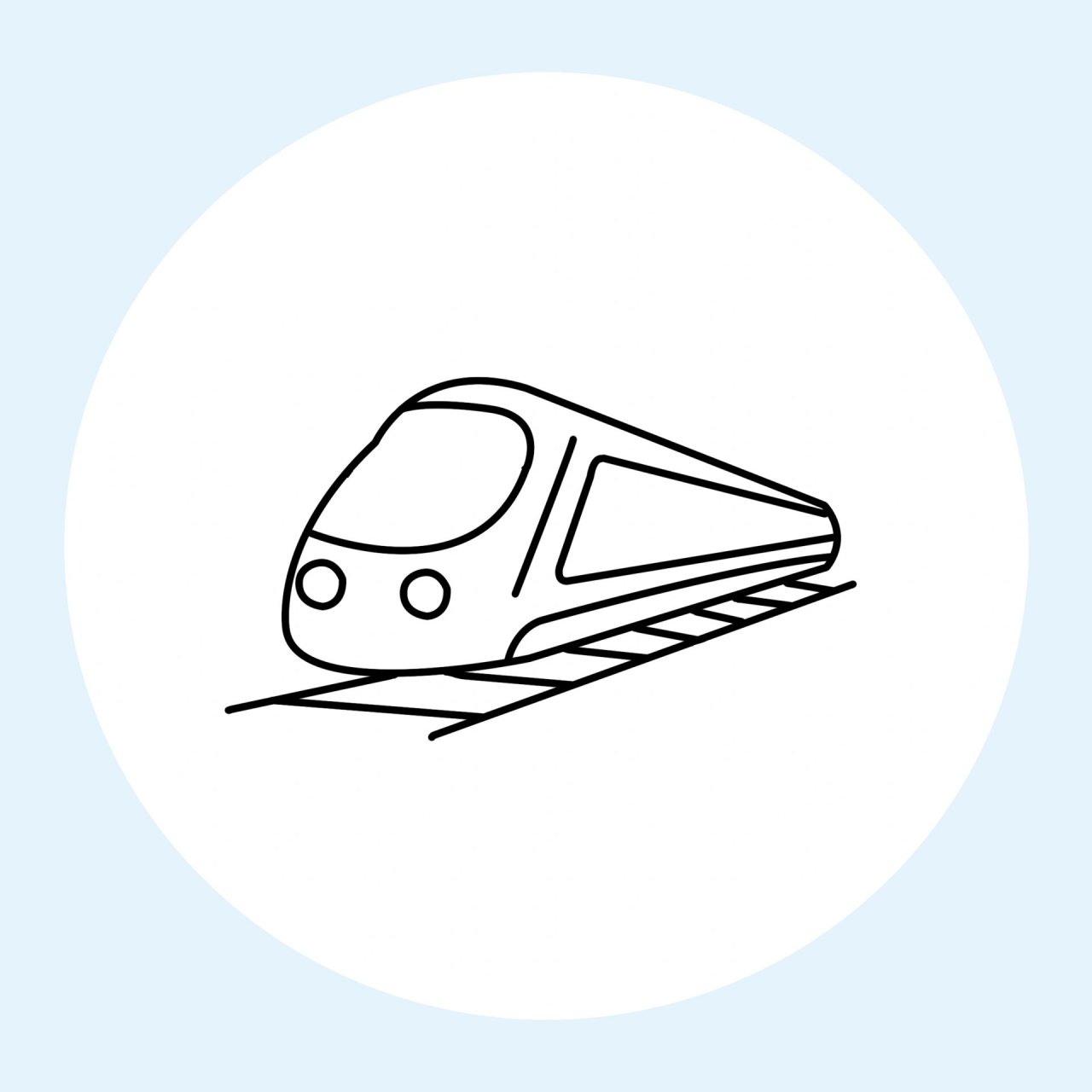 简笔画教程分享一交通工具系列(高铁) 简笔画教程分享一交通工具系列