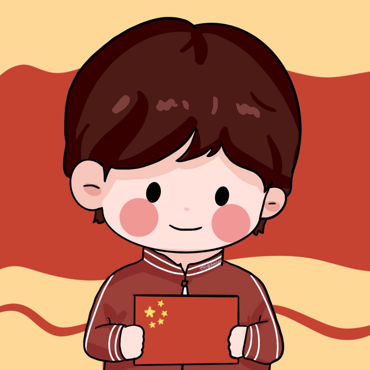 奥运头像|可爱卡通 奥运会中国加油!拿奖牌的速度太牛啦!