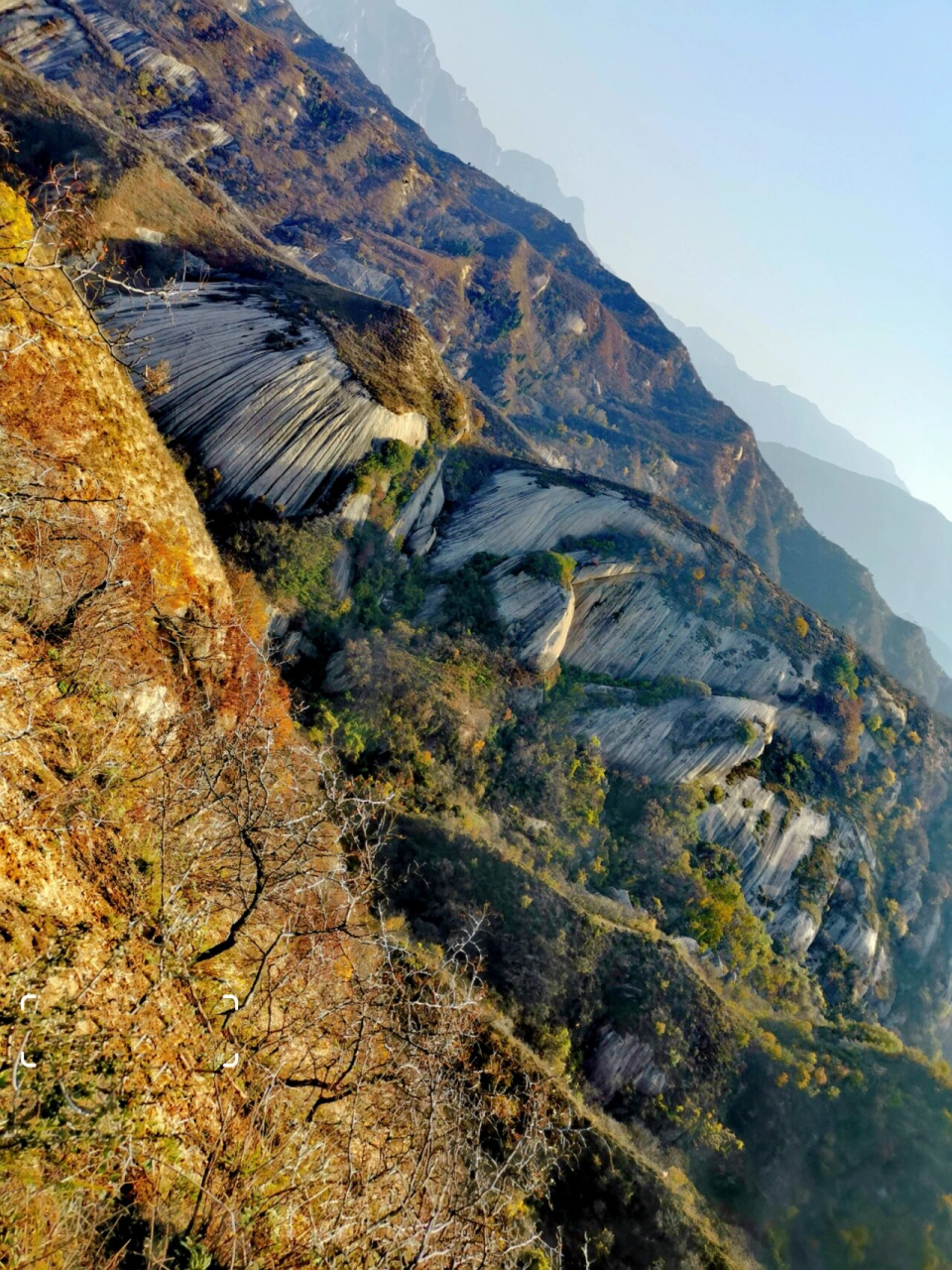徒步|洛宁县陈吴乡看石瀑 98洛宁县陈吴乡(石驴-将军帽-小池)一天.