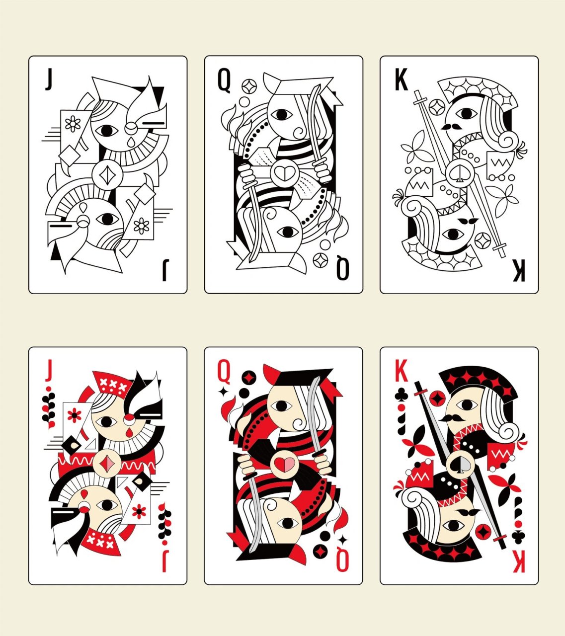 96图形设计丨创意扑克牌作业来了!