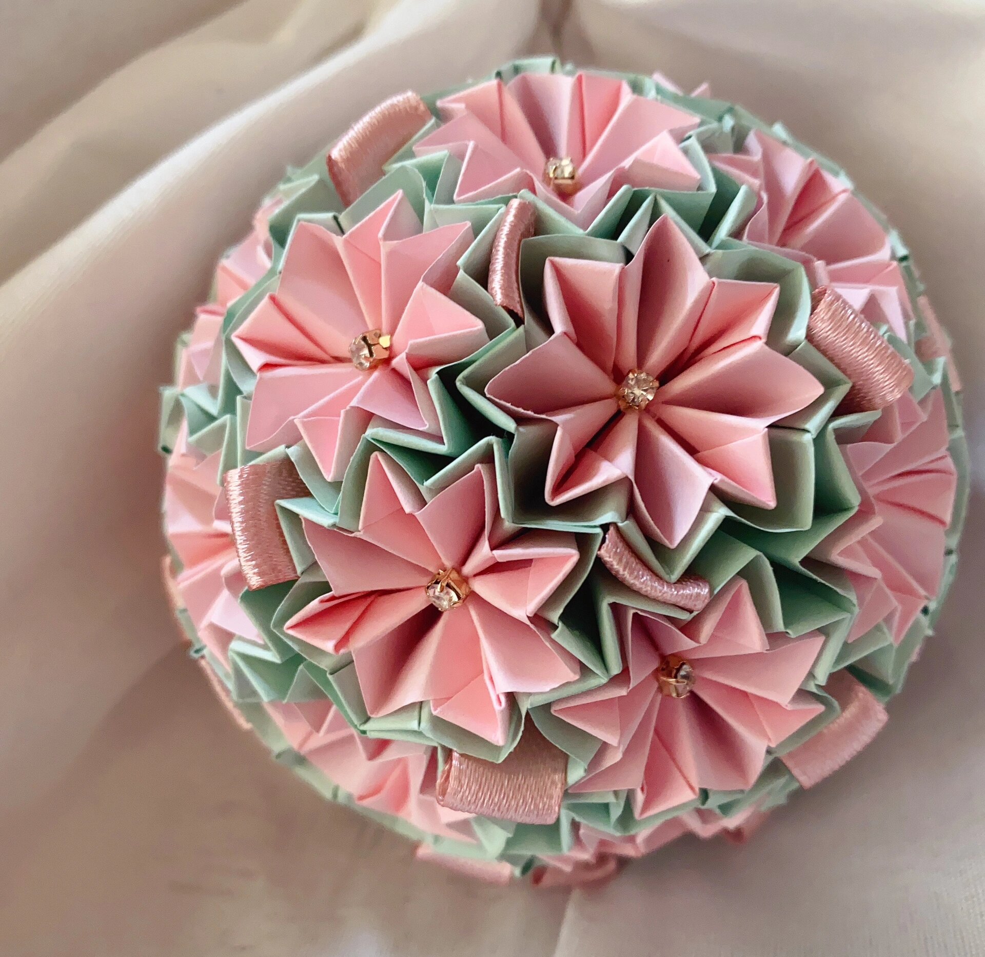 折纸花球阶段清单