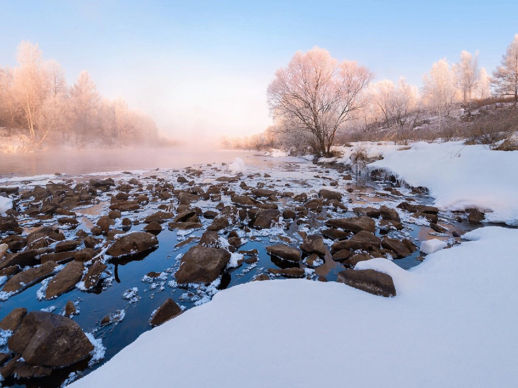 冬季风景唯美摄影 最近气温骤降,冬天赏雪景的时候到了!