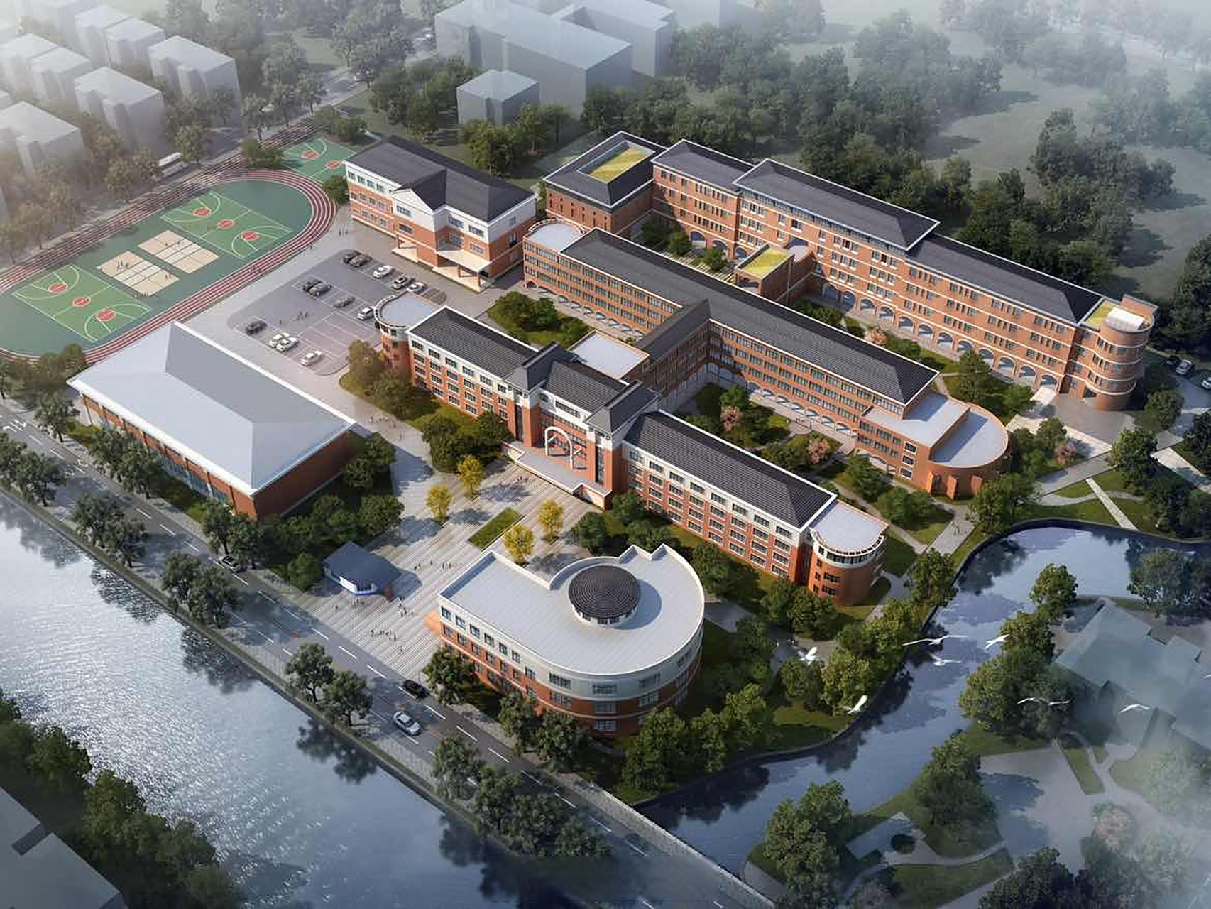 潮涌东方看北仑#【30班扩建至42班,大碶小学扩建工程正式开工】日前