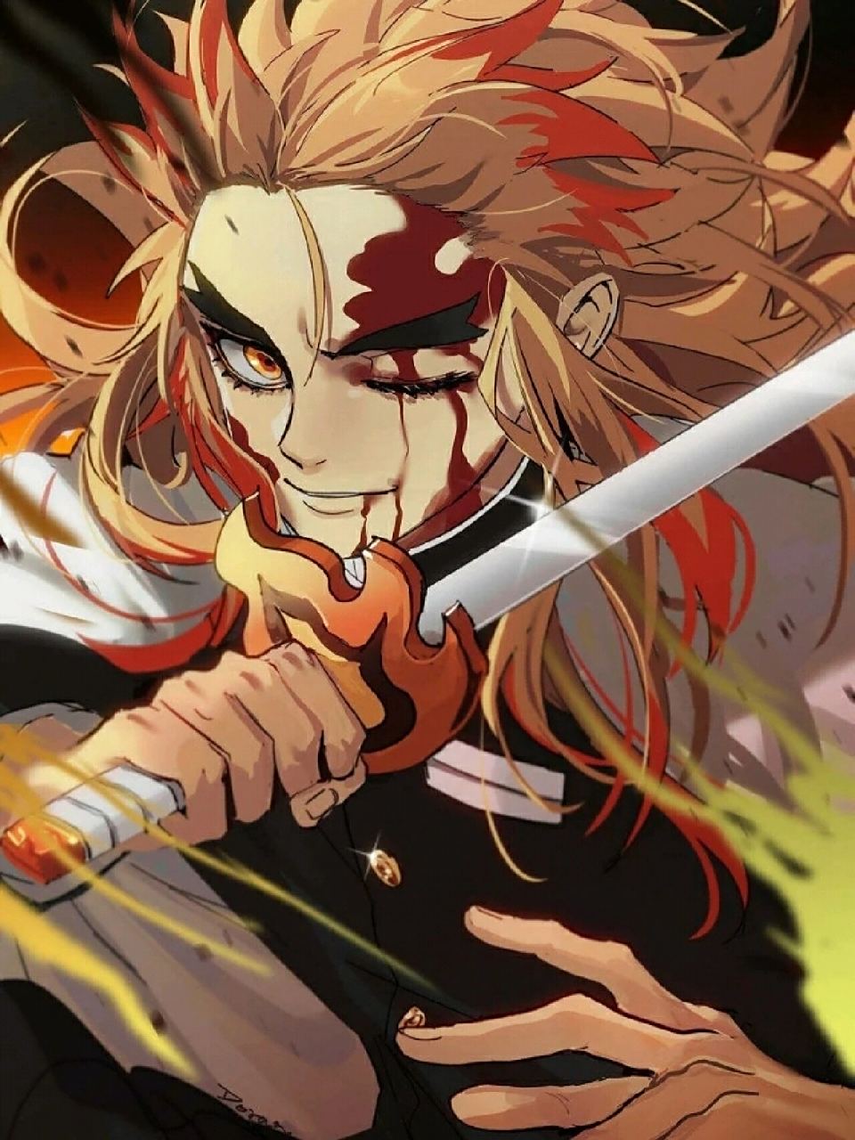 鬼灭之刃第六期/炎柱高清壁纸 有谁不用大哥的壁纸我都会伤心的