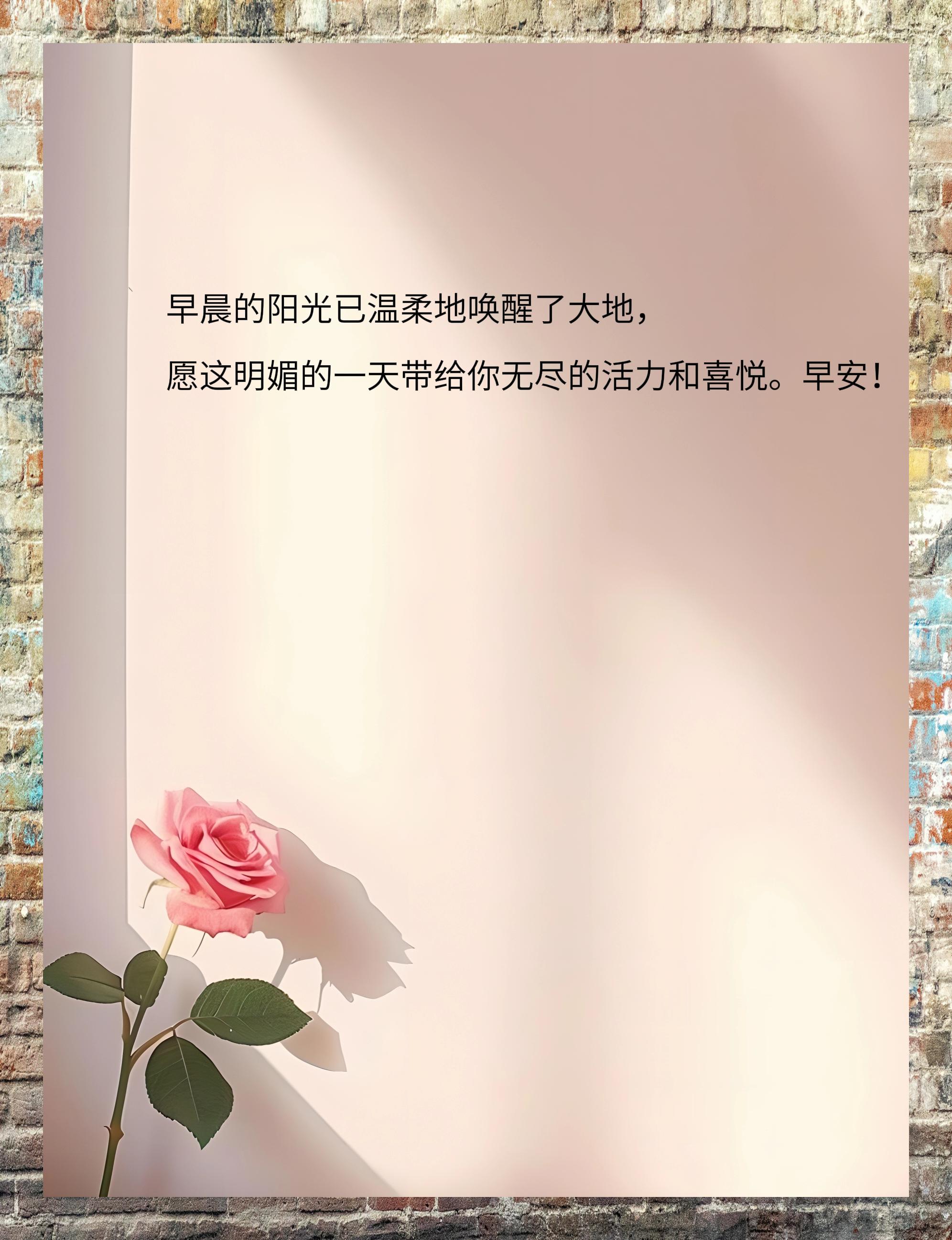 夏日晨光 早安朋友圈温馨短句送清凉 9893 早晨的阳光轻柔地唤醒