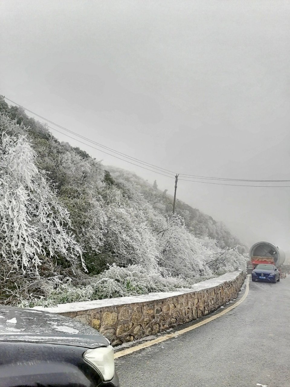 全州天湖雪景图片图片