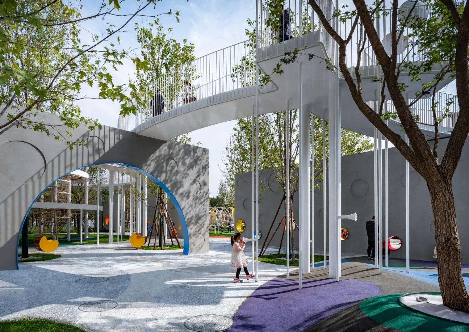 景观案例|儿童公园设计|02 未来中心幼儿园 项目名称:石家庄融创未来