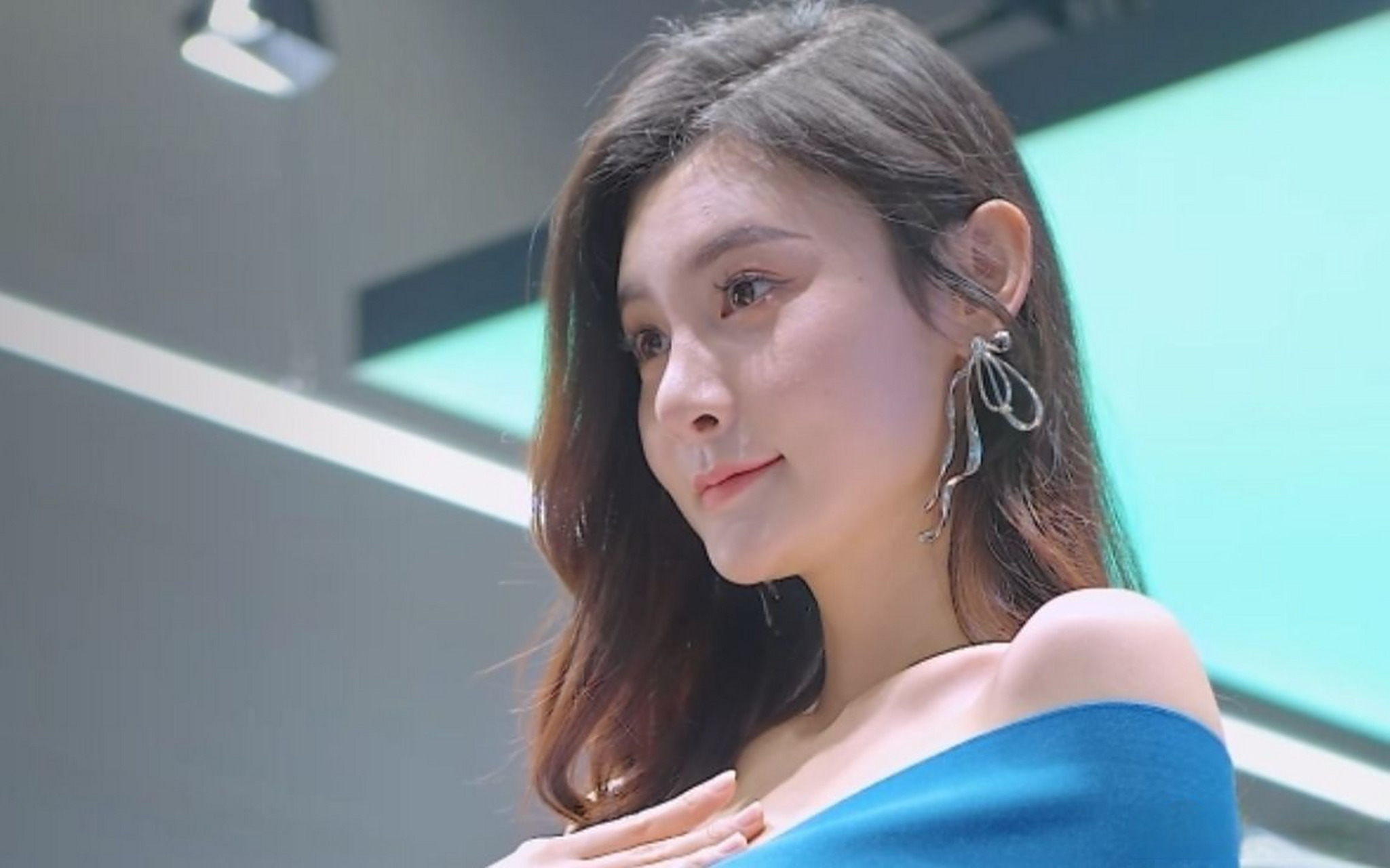 【极品美人】4k 超美车展模特 2022廣州車展 racing model volkswagen