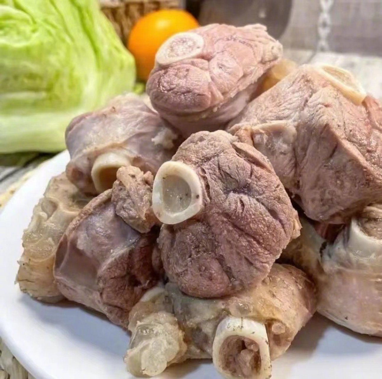 清水煮都好吃的 春凤额吉羊墩墩 内蒙古原切羔羊羊腱子 不腥不膻不