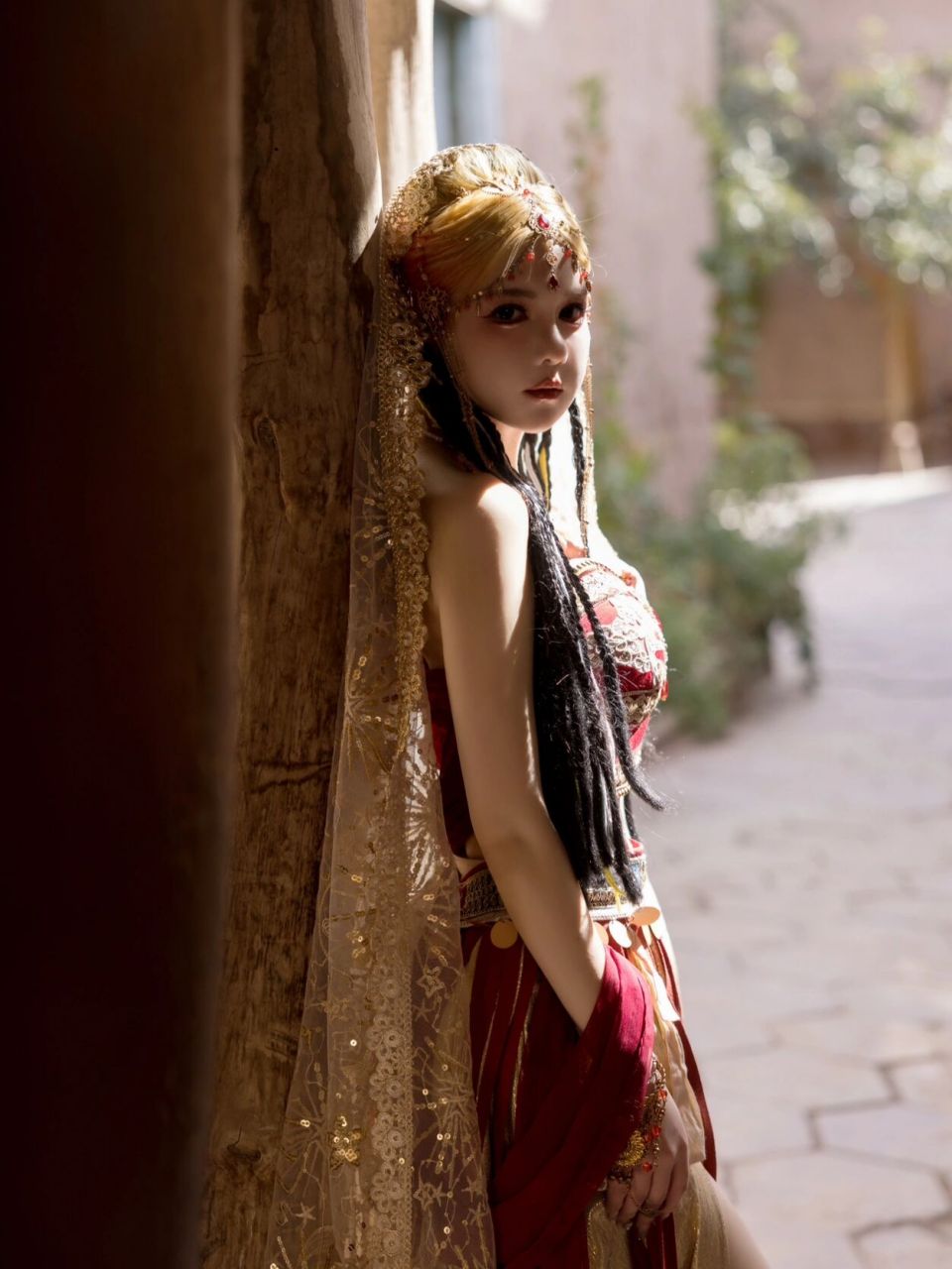 喀什一张摄影# #民族服饰# #西域公主# #西域风情# #喀什# #西域舞姬