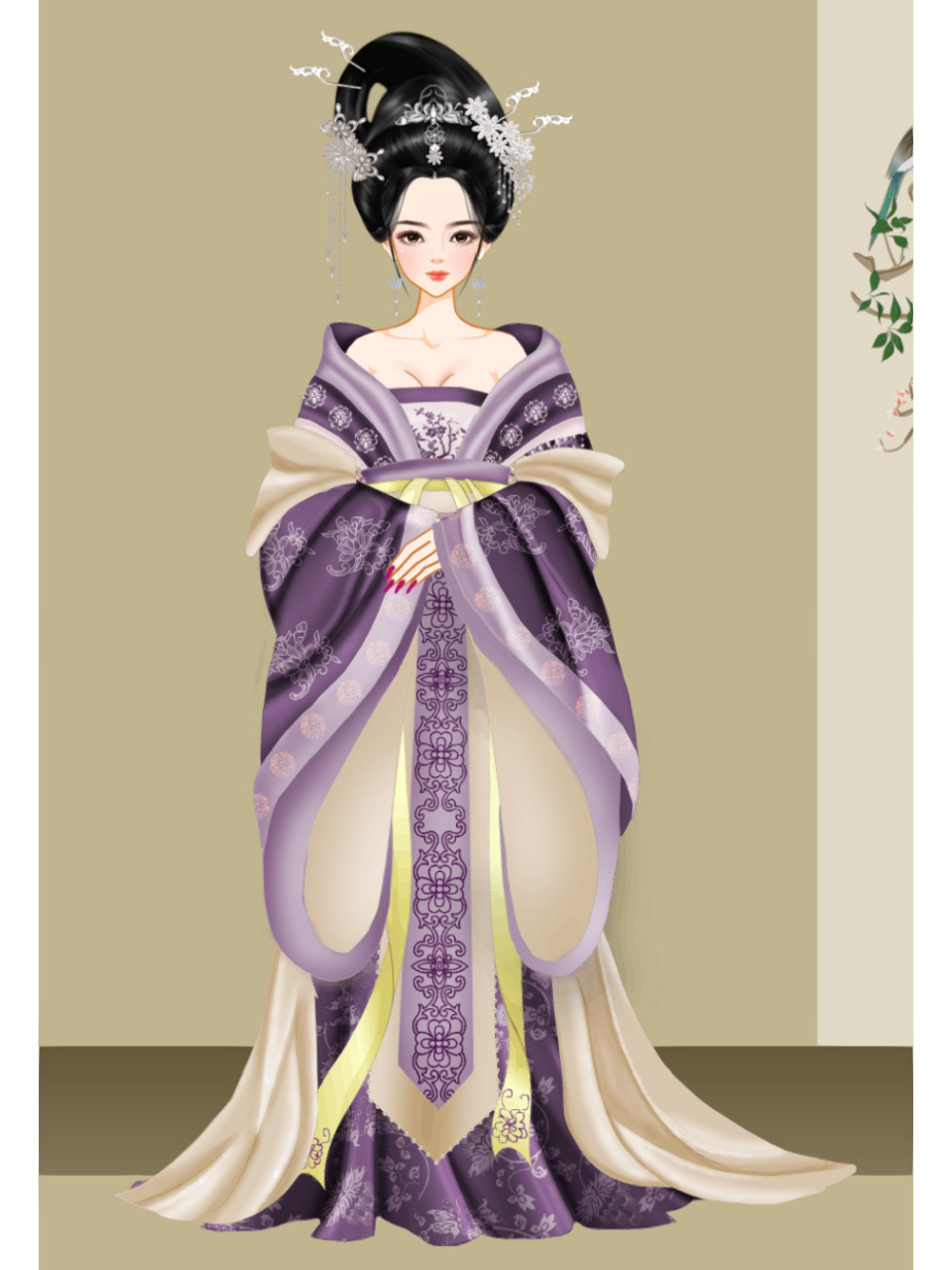 彩虹堂古装造型 今天心血来潮,搭了几套衣服!