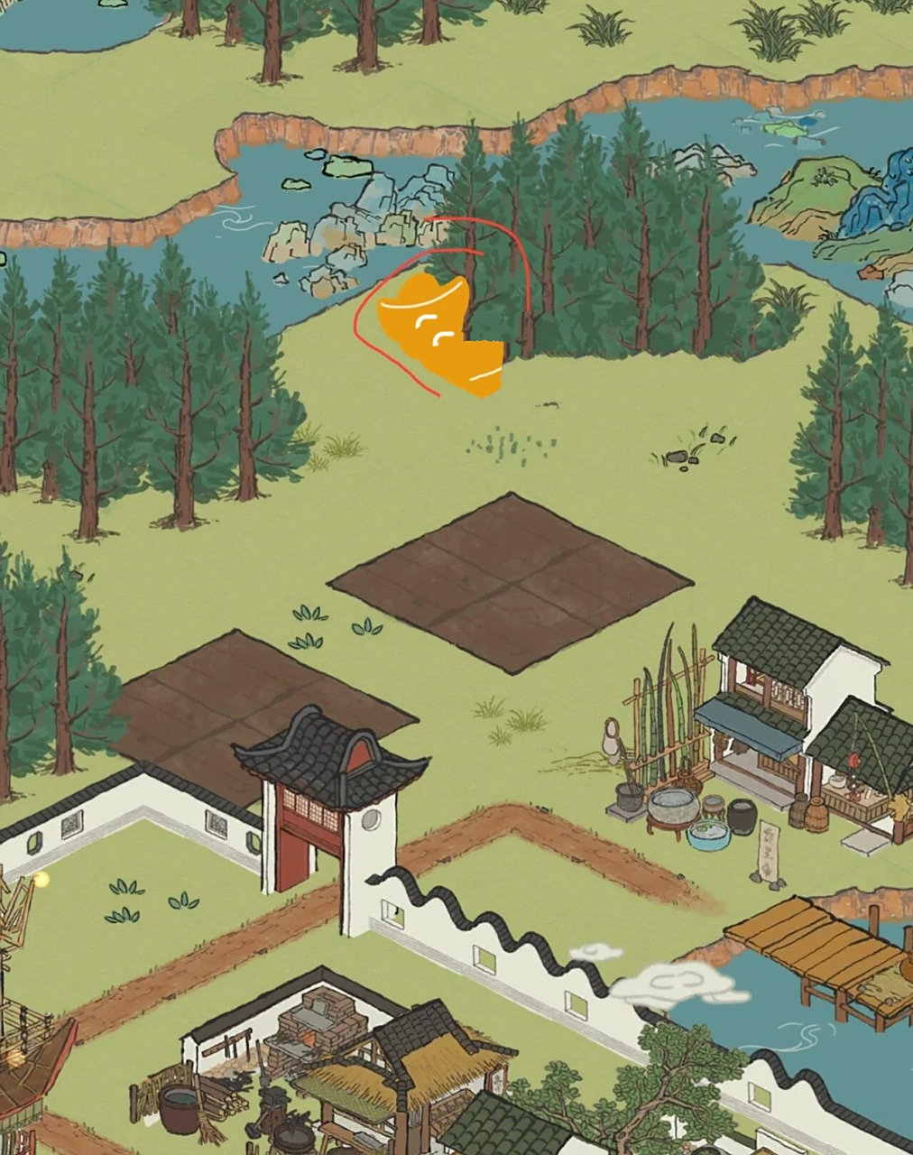 江南百景图|苏州府探险|虎丘宝箱钥匙位置 我发现好多人虎丘的宝箱