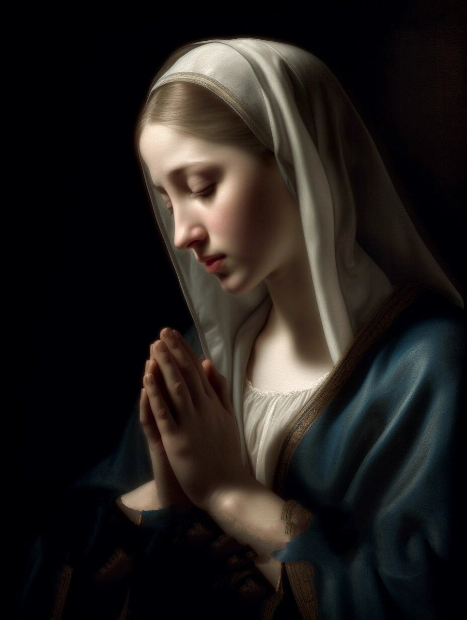 祈祷的圣母the virgin in prayer