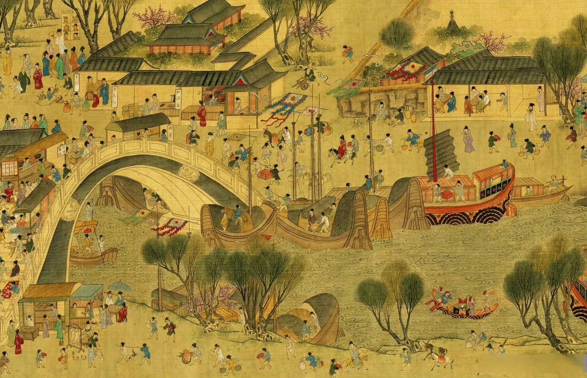 彩色《清明上河图》欣赏