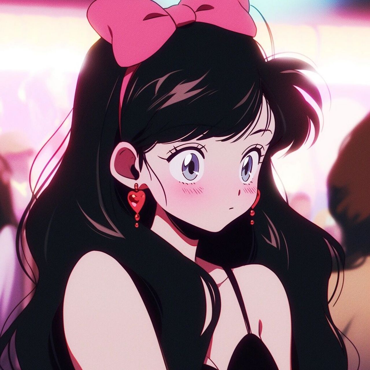 旧漫头像丨pink3 妹妹第一次去夜店.