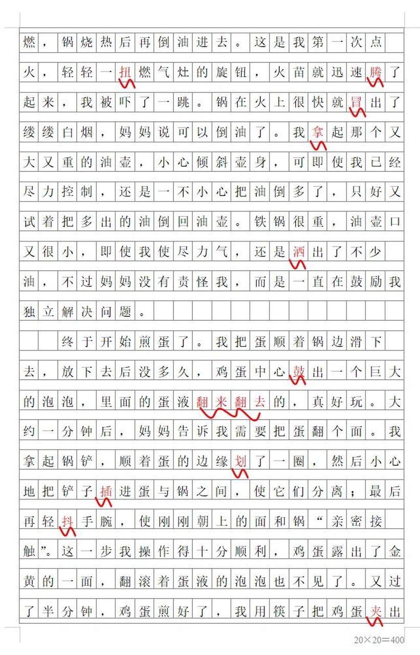 学煎鸡蛋作文（学煎鸡蛋作文100字） 学煎鸡蛋作文（学煎鸡蛋作文100字）《学做煎鸡蛋的作文300字》 作文大全