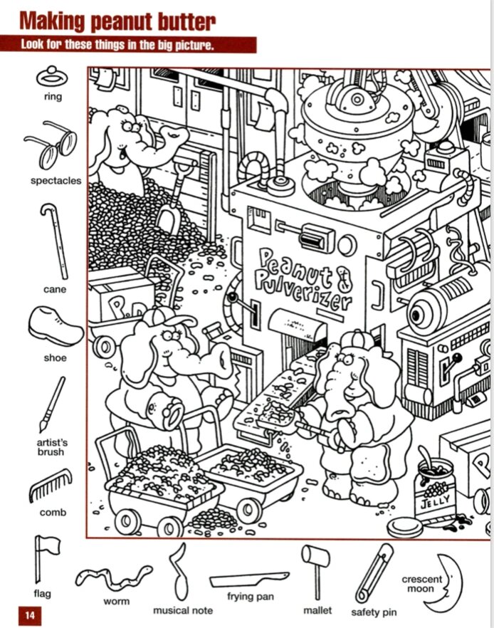 73找出隐藏图形,锻炼专注力