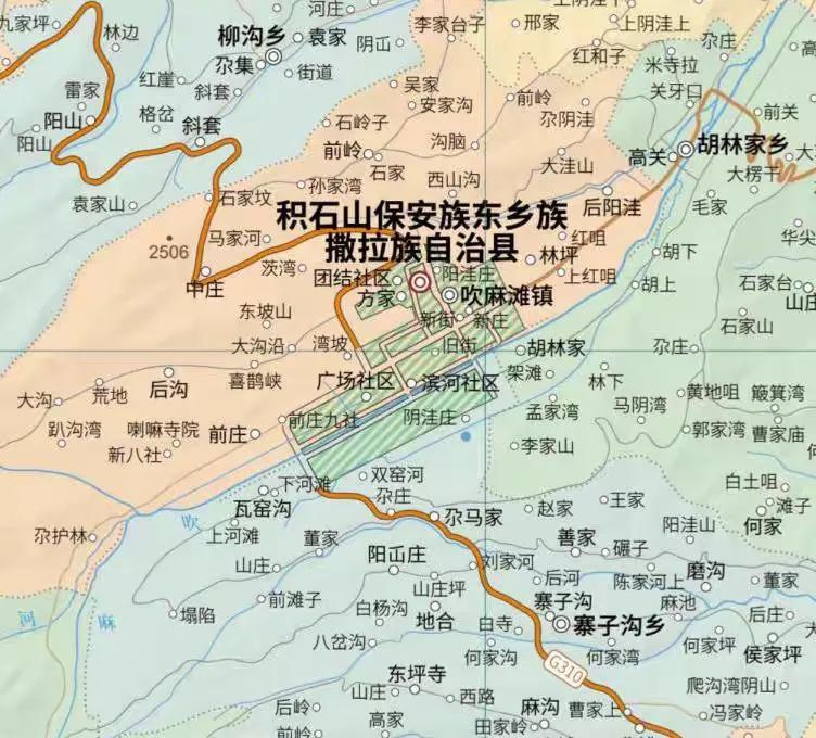 甘肃兰州西南部的临夏回族自治州简称临夏州,这里面积8169平方公里