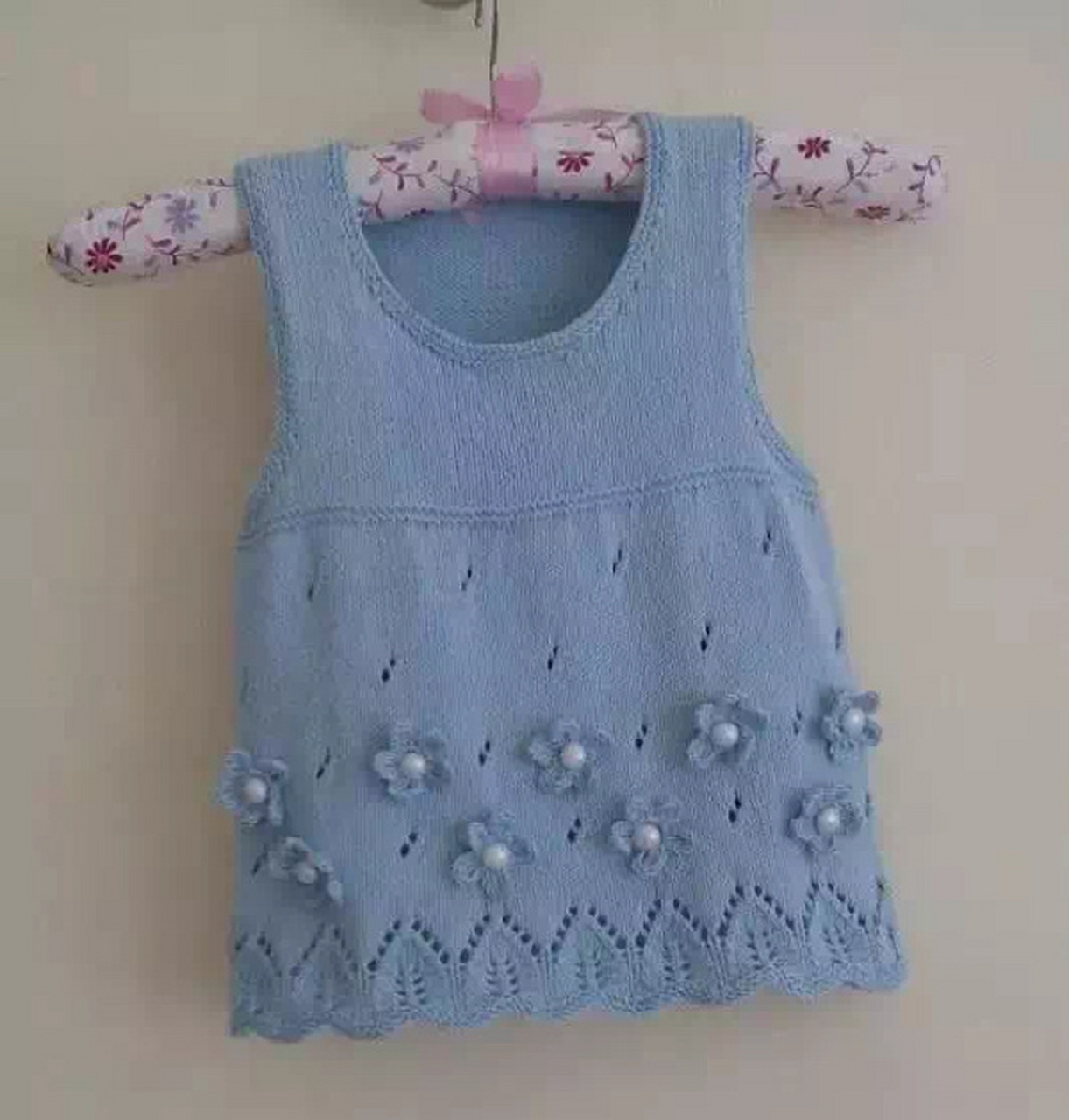 婴儿毛衣背心编织方法图片