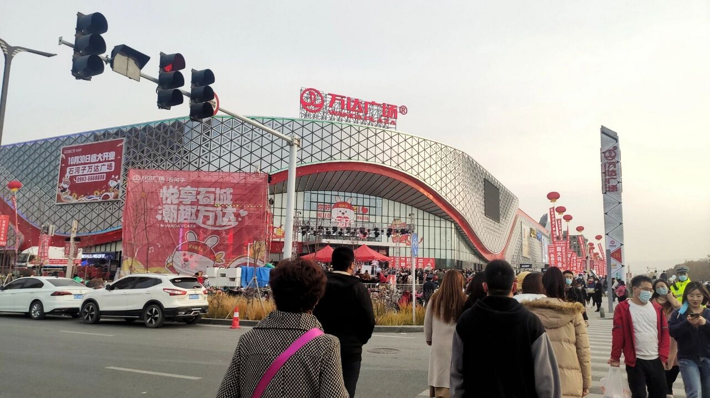 31 石河子大学&万达广场 探店:石河子新开业的万达 感觉石河子全部的