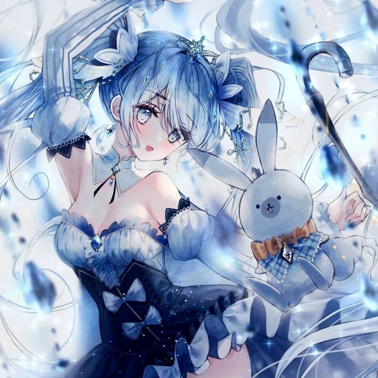 初音未来陛下头像图片 谁都不曾听过的初始之音,来自未来的访客.