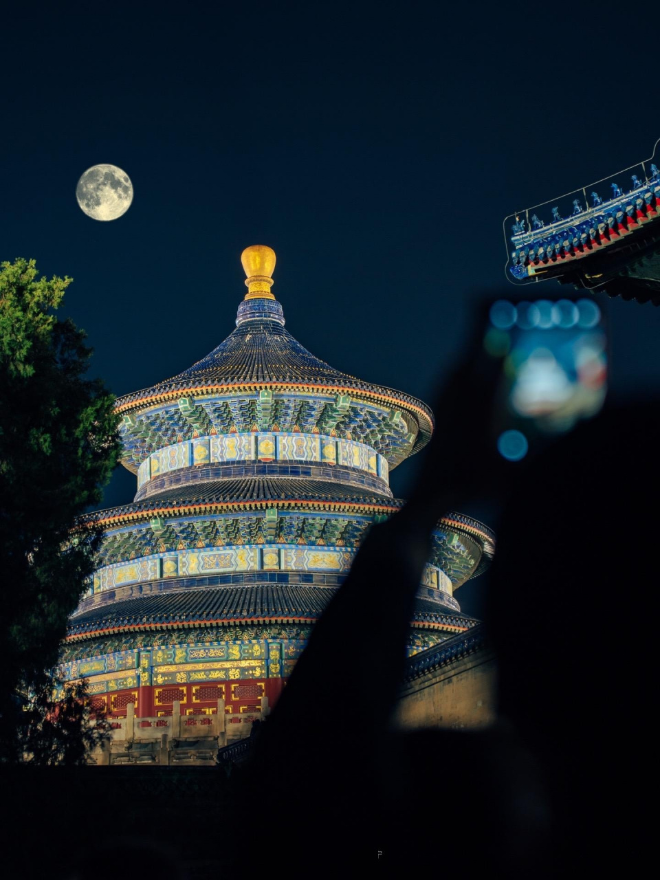 在北京一定一定要看一次天坛夜景!