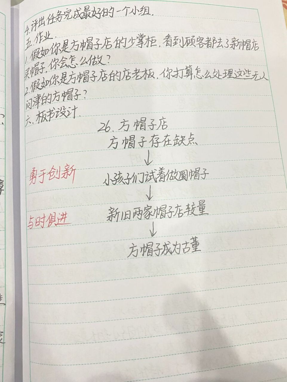 三年级下册 语文 第26课《方帽子店》 #三年级语文# #教师# #三年级