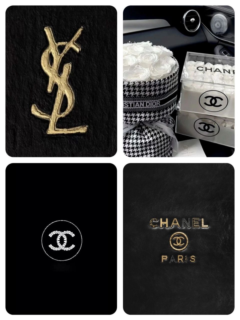 iwatch壁纸|黑色系大牌壁纸合集 搭配黑金白表带都合适滴